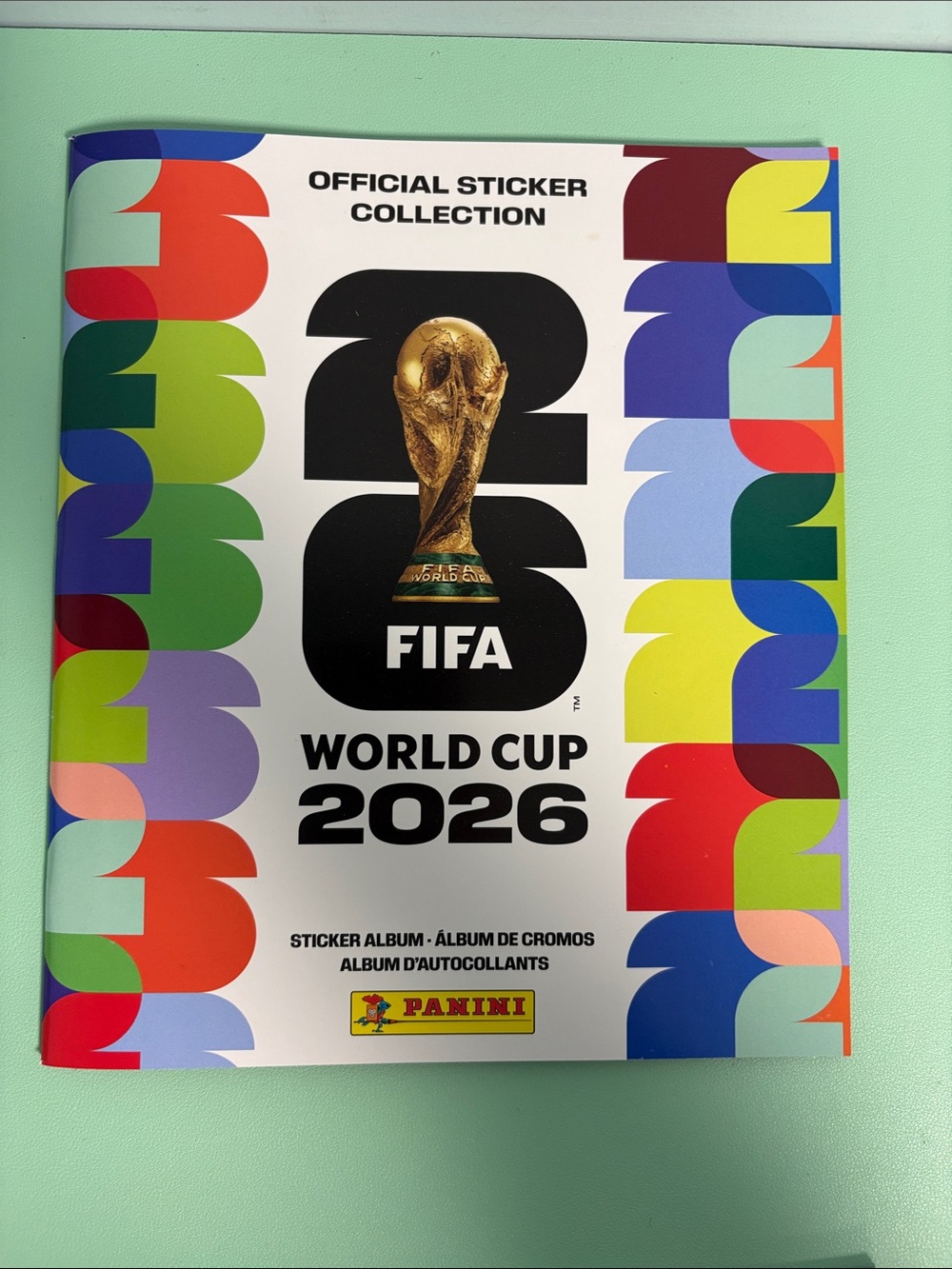 Panini Official Sticker Album Book FIFA Soccer World Cup 2026 Empty, Brand New
